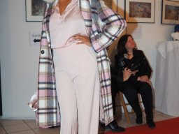 Fashion Show in der Contemplor Galerie Wien am 16. 03. 2024